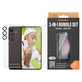 Bundle Hoops + Tempered Glass UWF + Hard Case D3O for Samsung Galaxy S24+, PanzerGlass