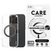 Kickstand Case with MagSafe for iPhone 16 Pro, Black, CARE