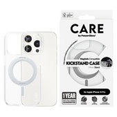 Case Kickstand with MagSAFE by PanzerGlass for iPhone 15 Pro, Silver, PanzerGlass