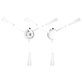 Xiaomi Dreame L20 Ultra, X20 Pro, X20 Pro Plus - Side Brush (White) - 2pcs