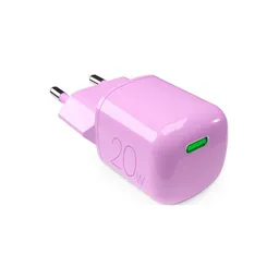 PURO - Charging Adapter MiniPro USB-C, GaN, 20W, coraltastic