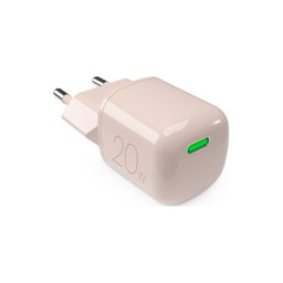 PURO - Charging Adapter MiniPro USB-C, GaN, 20W, sandshell