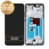 Motorola Edge 50 Neo - LCD Display + Touch Screen + Frame (Grisaille) - 5D68C28683 Genuine Service Pack