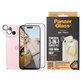 Bundle PicturePerfect + Tempered Glass UWF + Hard Case D3O for iPhone 15, PanzerGlass