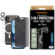 Bundle Hoops + UWF Privacy Tempered Glass + Hard Case for iPhone 16, PanzerGlass