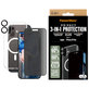 Bundle Hoops + UWF Privacy Tempered Glass + Hard Case for iPhone 16 Plus, PanzerGlass