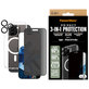 Bundle Hoops + UWF Privacy Tempered Glass + Hard Case for iPhone 16 Pro Max, PanzerGlass