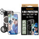 Bundle Hoops + UWF Tempered Glass + Hard Case + Magnetic Ring Mount for iPhone 16 Pro, PanzerGlass