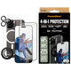 Bundle Hoops + UWF Tempered Glass + Hard Case + Magnetic Ring Mount for iPhone 16 Pro Max, PanzerGlass