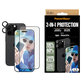 Bundle Hoops + UWF Tempered Glass for iPhone 16 Pro, PanzerGlass