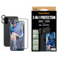 Bundle Hoops + UWF Tempered Glass for iPhone 16 Plus, PanzerGlass