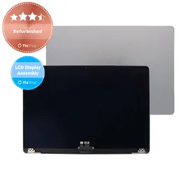 Apple MacBook Air 15" M2 A2941 (2023), M3 A3114 (2024) - LCD Display + Front Glass + Case (Space Gray) Refurbished