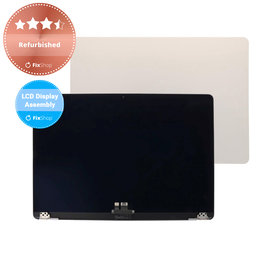 Apple MacBook Air 15" M2 A2941 (2023), M3 A3114 (2024) - LCD Display + Front Glass + Case (Starlight) Refurbished