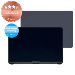 Apple MacBook Air 13" M3 A3113 (2024) - LCD Display + Front Glass + Case (Midnight) Refurbished