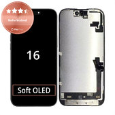 Display for iPhone 16, Touch Screen with Frame, Refurbished