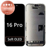 Display for iPhone 16 Pro, Touch Screen with Frame, Refurbished