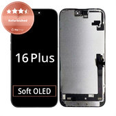 Display for iPhone 16 Plus, Touch Screen with Frame, Refurbished