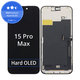 Display Hard OLED for iPhone 15 Pro Max, Touch Screen with Frame, FixPremium
