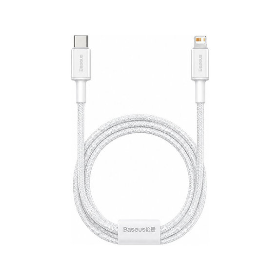 Baseus - Cable Lightning/USB-C, 1.5m, white
