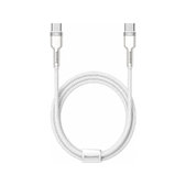 Baseus - Cable USB-C/USB-C, 1.5m, white