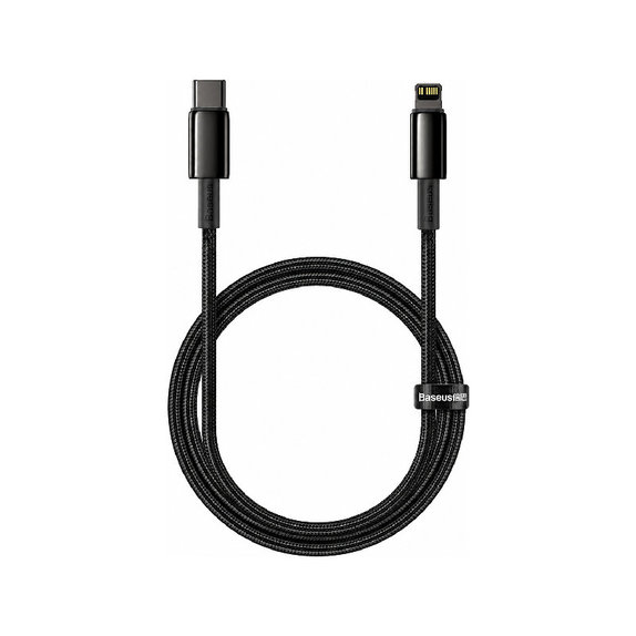 Baseus - Cable Lightning/USB-C, 1.5m, black