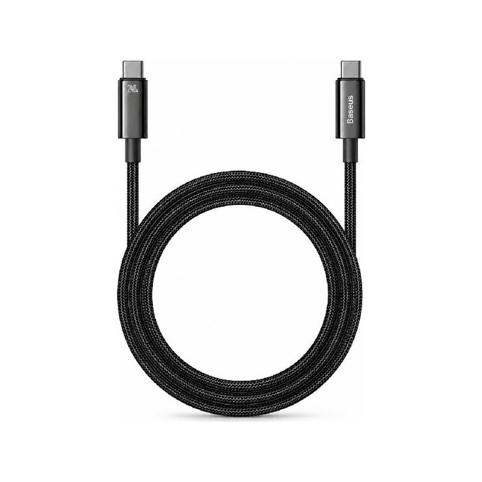 Baseus - Cable USB-C/USB-C, 1.5m, black