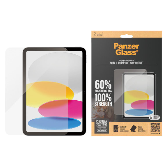 Tempered Glass UWF for iPad 10,9"/iPad Air 11'', Clear, PanzerGlass