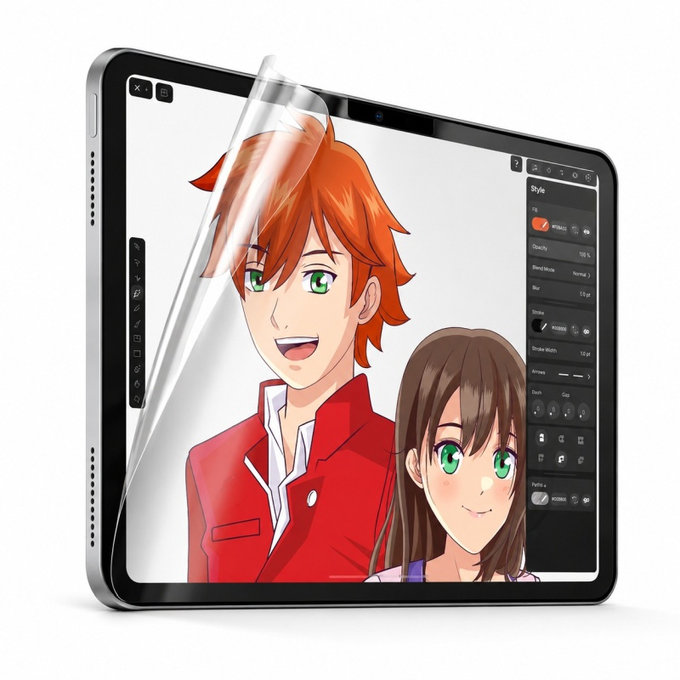 GraphicPaper UWF Protective Film for iPad (10th Gen 2022)/(11th Gen 2025), Clear, PanzerGlass