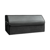 Large Capacity Leather Foldable Trunk Organizer for Car 75x31x31cm