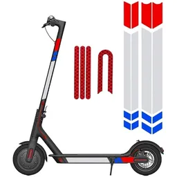Xiaomi Mi Electric Scooter 1S, 2 M365, Essential, Pro, Pro 2 - Reflective Stickers (A)