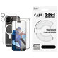 Bundle Hoops + UWF Tempered Glass + Urban Combat Case for iPhone 16 Pro Max, CARE