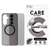 Case Smokey with Black QI for Samsung Galaxy S25+, Black, PanzerGlass