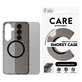 Case Smokey with Black QI for Samsung Galaxy S25+, Black, PanzerGlass