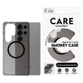 Case Smokey with Black QI for Samsung Galaxy S25 Ultra, Black, PanzerGlass