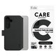 Case Wallet Tango Two-In-One with QI for Samsung Galaxy S25, Black, PanzerGlass