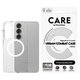 Case Urban Combat with White QI for Samsung Galaxy S25+, Transparent, PanzerGlass