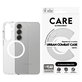 Case Urban Combat with White QI for Samsung Galaxy S25+, Transparent, PanzerGlass
