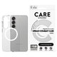 Case Urban Combat with White QI for Samsung Galaxy S25, Transparent, PanzerGlass