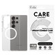 Case Urban Combat with White QI for Samsung Galaxy S25 Ultra, Transparent, PanzerGlass