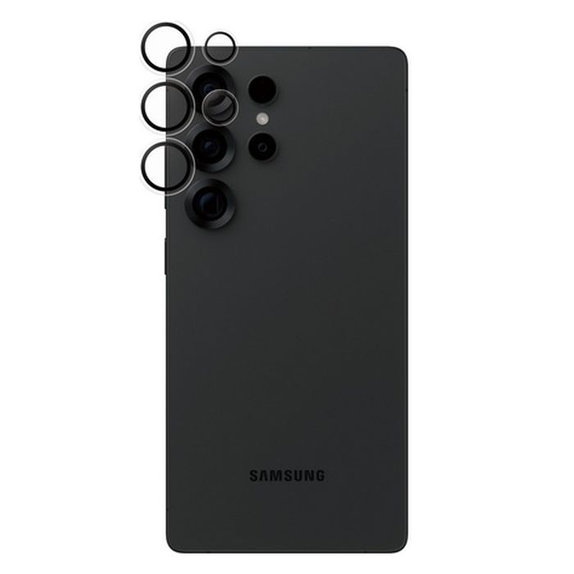 PanzerGlass - Rear Camera Lens Protector Hoops for Samsung Galaxy S25 Ultra, transparent