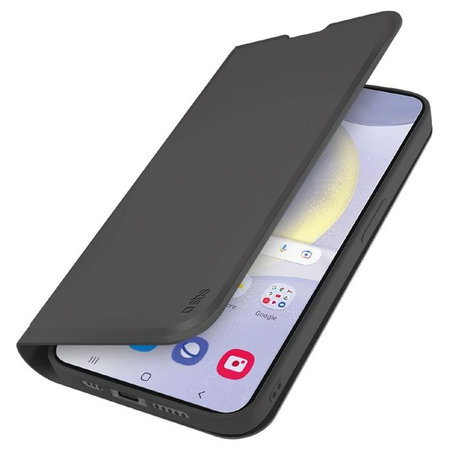 SBS - Case Book Wallet Smooth for Samsung Galaxy S25+, black