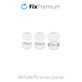 FixPremium - EarTips for AirPods Pro - Set 3pcs (L, S, XS), white