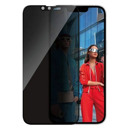 PanzerGlass - Tempered Glass UWF Privacy with aplicator for iPhone 13, 13 Pro, 14 & 16e, transparent