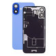 Apple iPhone 16 - Rear Housing Glass + Camera Lens + Metal Plate + Magsafe Magnet (Ultramarine)