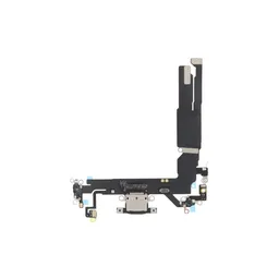 Apple iPhone 16 - Charging Connector + Flex Cable (Black)