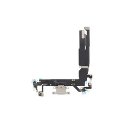 Apple iPhone 16 - Charging Connector + Flex Cable (White)