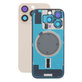 Apple iPhone 16 Pro - Rear Housing Glass + Camera Lens + Metal Plate + Magsafe Magnet (Desert Titanium)