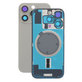 Apple iPhone 16 Pro - Rear Housing Glass + Camera Lens + Metal Plate + Magsafe Magnet (Natural Titanium)