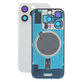 Apple iPhone 16 Pro - Rear Housing Glass + Camera Lens + Metal Plate + Magsafe Magnet (White Titanium)