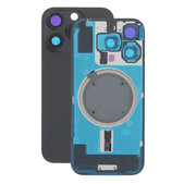 Apple iPhone 16 Pro - Rear Housing Glass + Camera Lens + Metal Plate + Magsafe Magnet (Black Titanium)